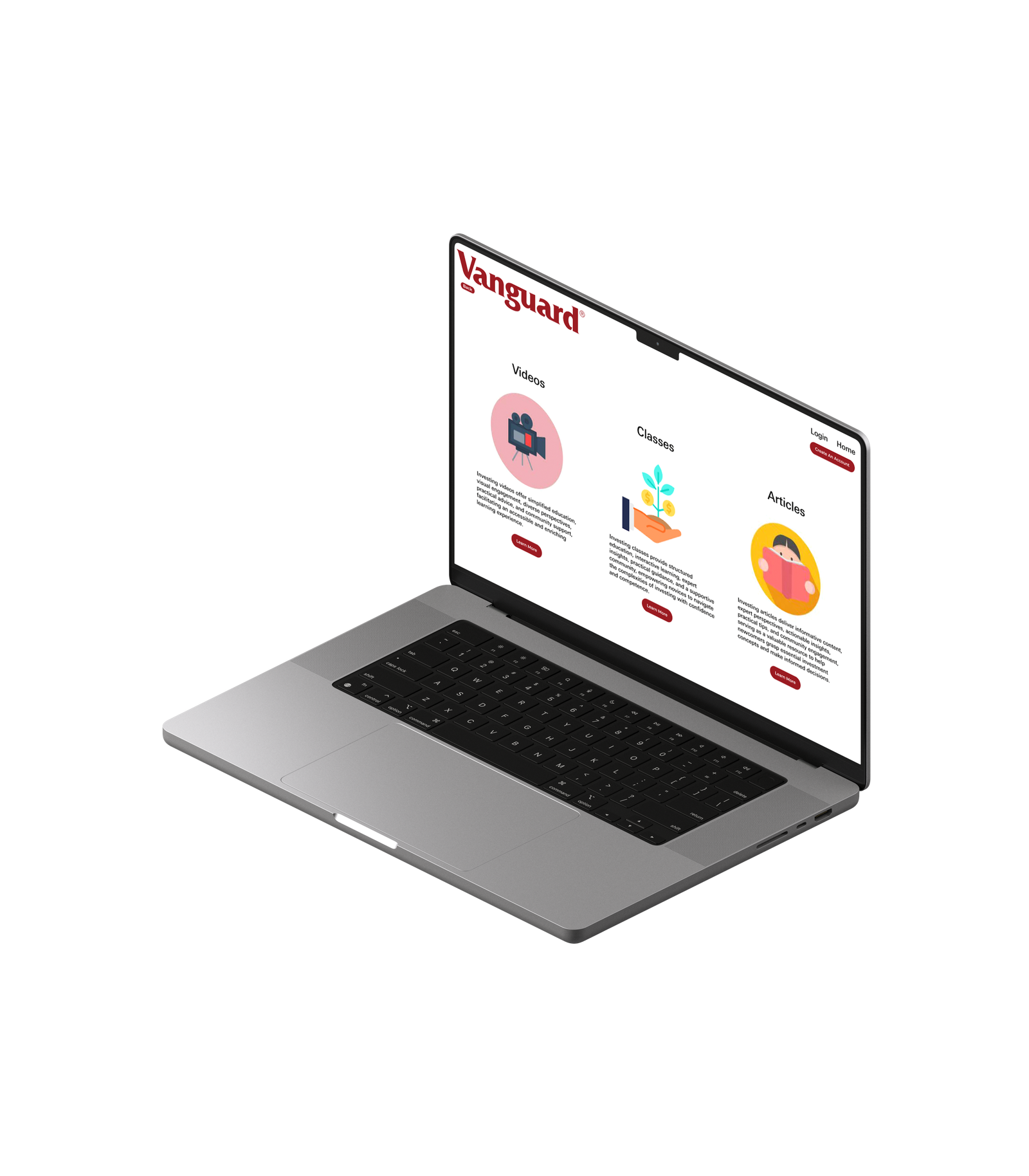 Mockup of Inquery